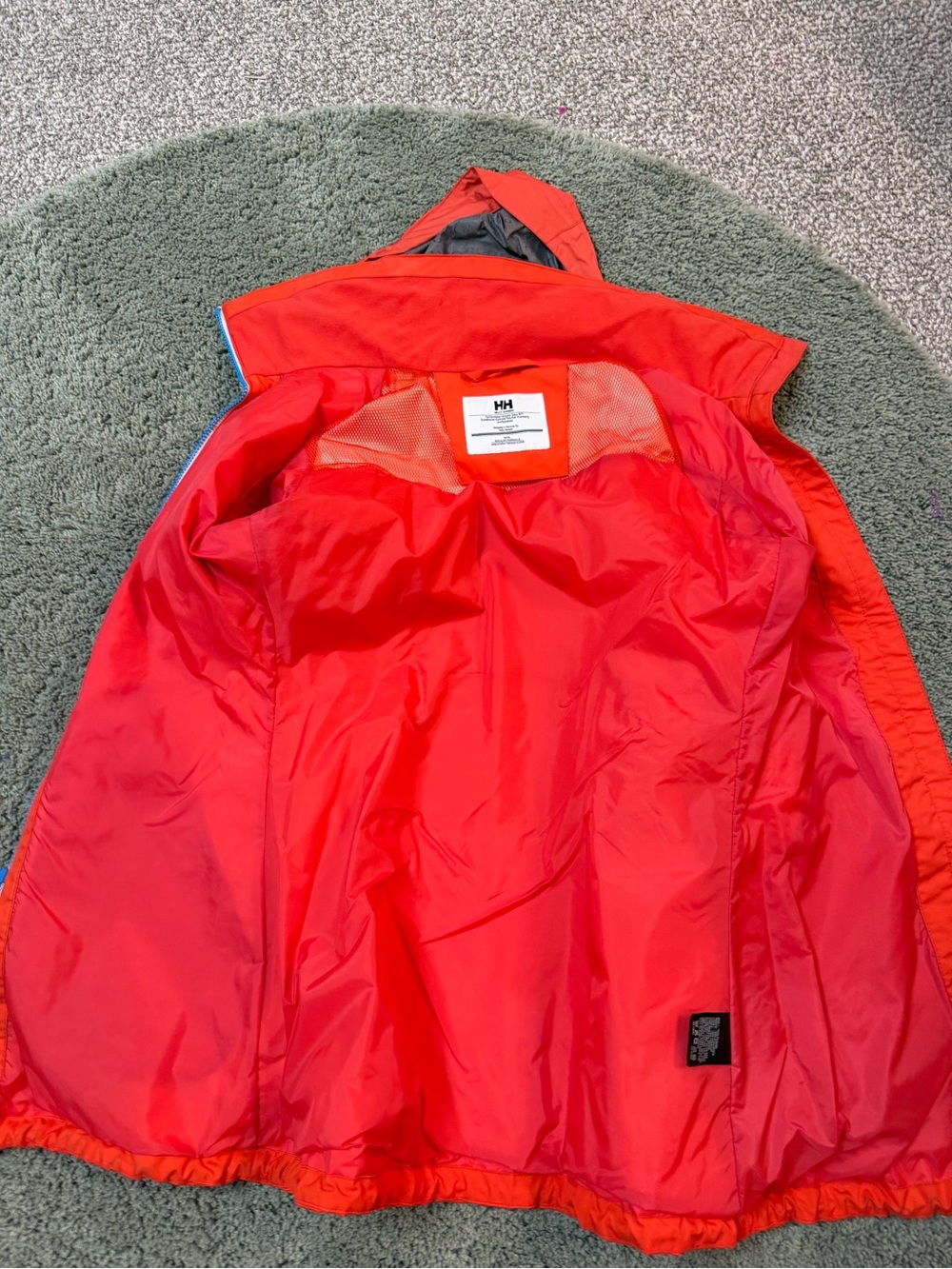Helly Hansen Women’s Bright Orange Lightweight Trench Coat - Picture 2 of 10
